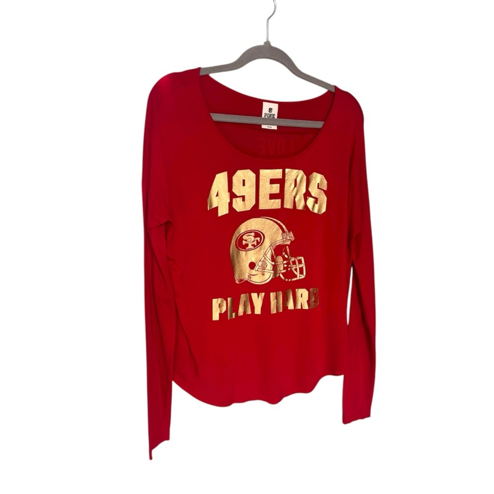 Victoria’s Secret San Francisco 49ers Play Hard Love Pink Size Small